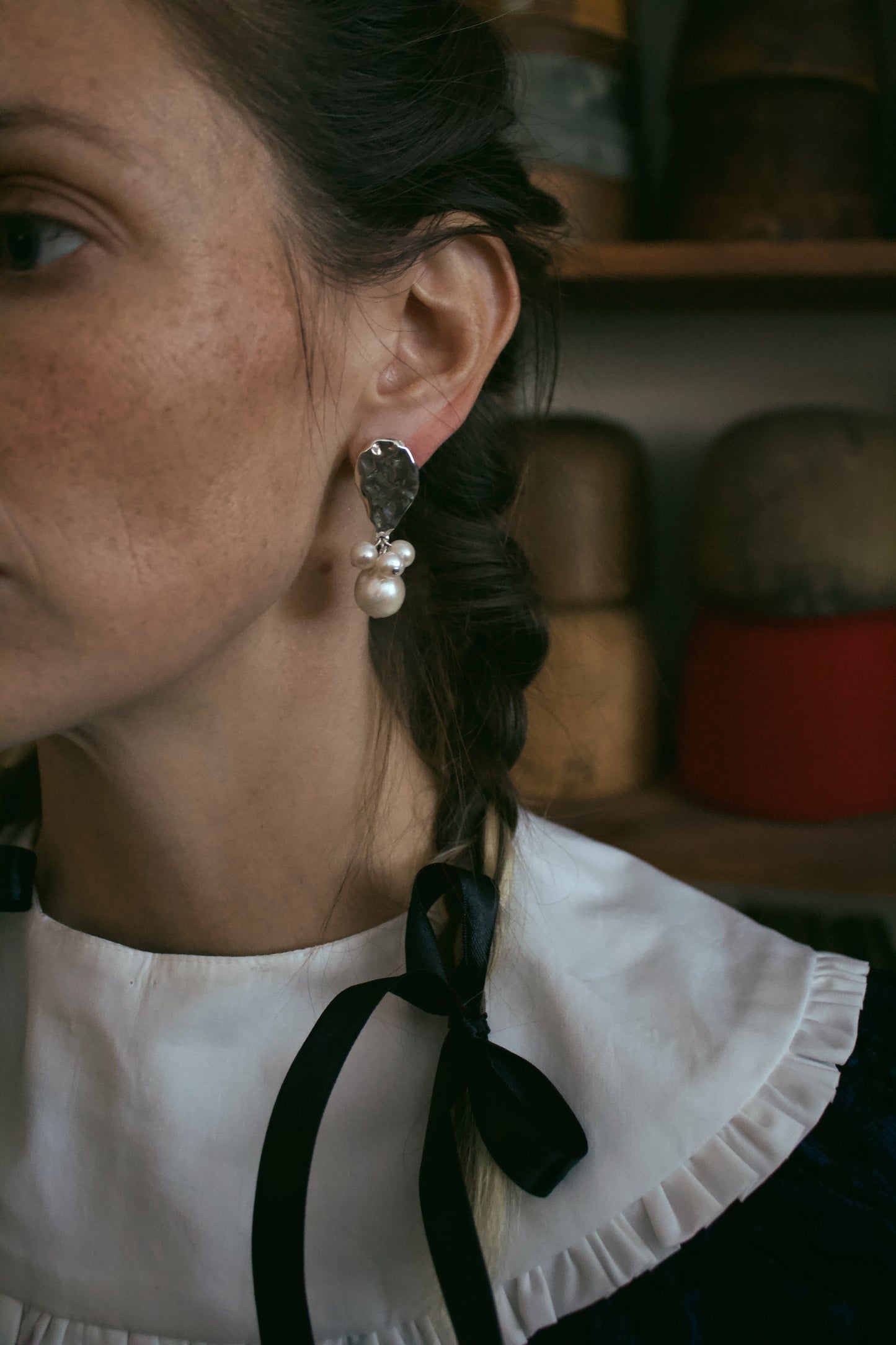 Elizabeth Earrings  / One Of A Kind Piece