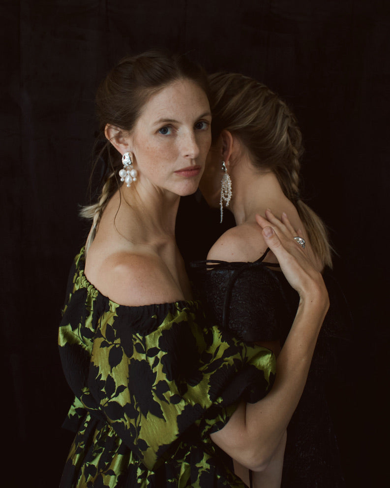 Beatrice Earrings / One Of A Kind Piece