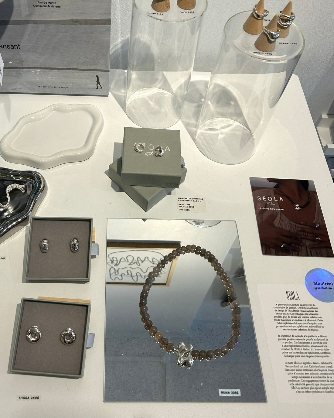 Entre éclats et reflets - SÉOLA atelier at Bref