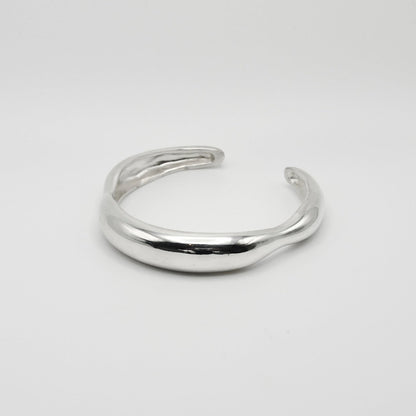 silver, bracelet, cuff, 925