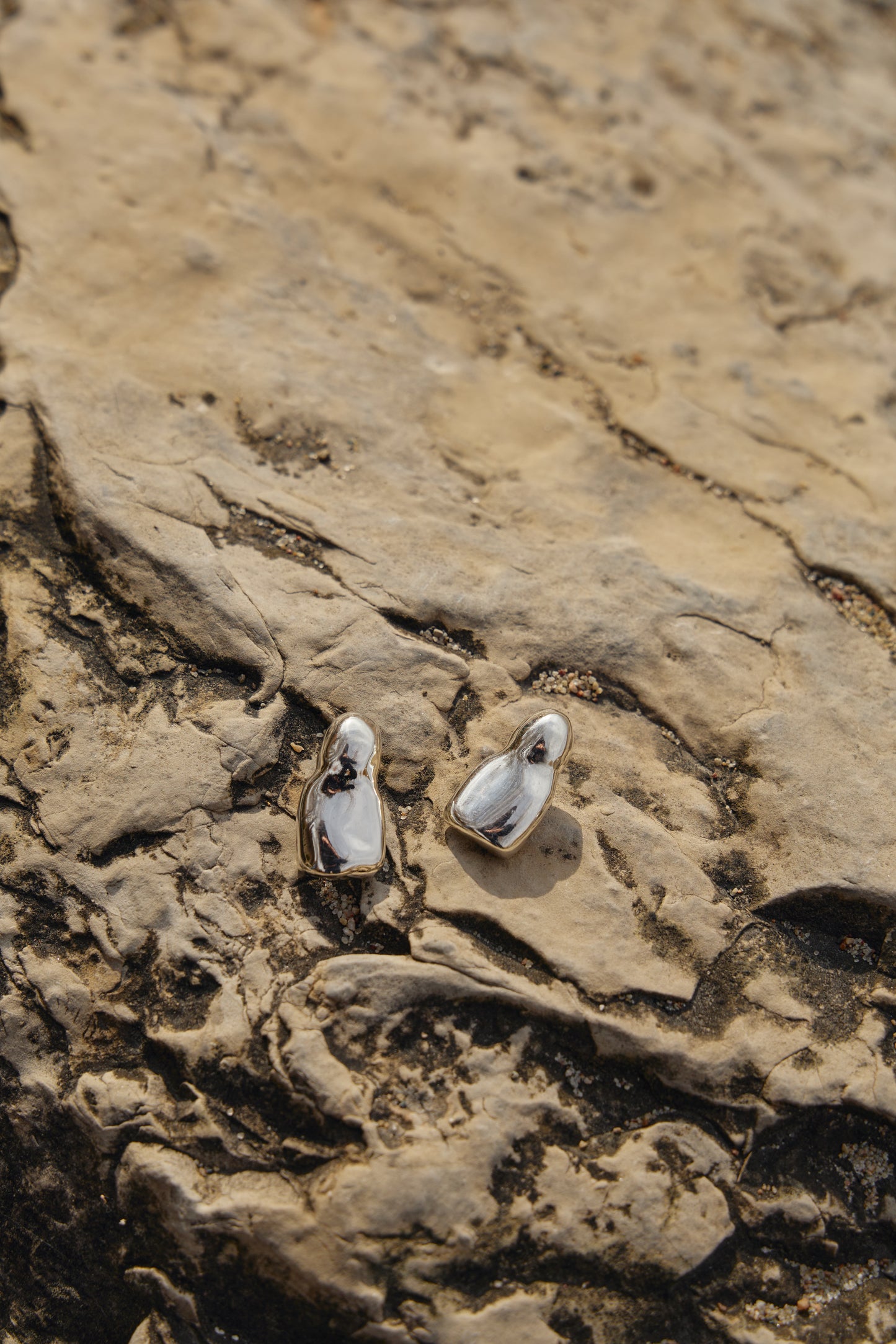 Boucles d'oreilles Lune